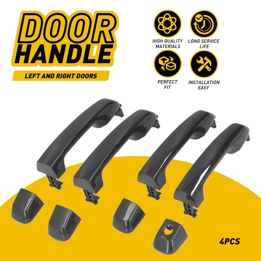 Set of 4 Outside Door Handles for Toyota 4Runner (2010–2014) 69211-60090