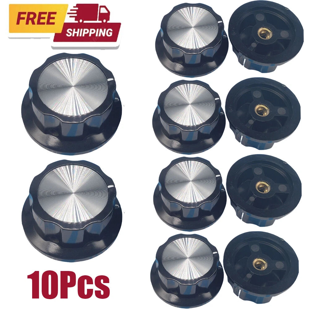 10X Boss Style Knob for Guitars, Ham Radios & FX Pedals