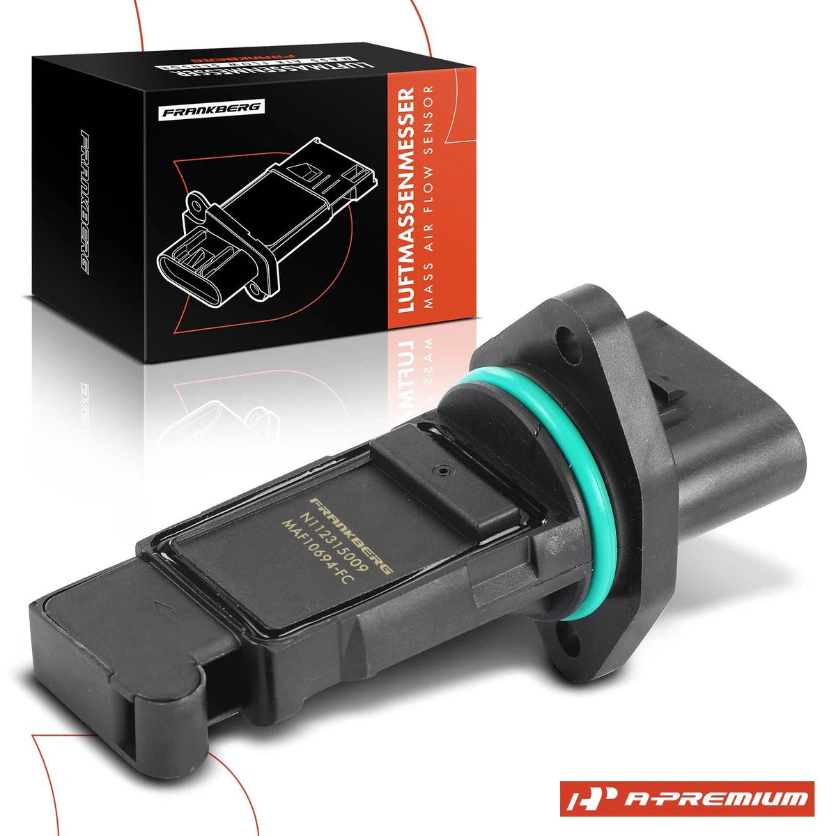 Mass Air Flow Sensor for Audi A6 Quattro A8 Quattro Allroad (2002–2011) 077133471J, 077133471JX, AF10694