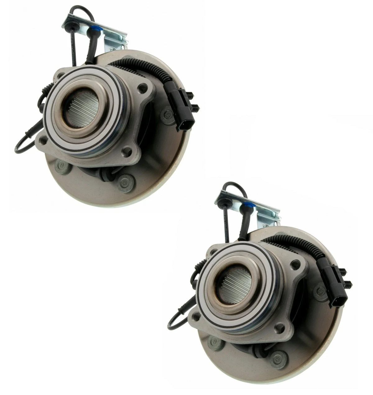 Set of 2 Front Wheel Bearing Hub Assemblies for Chrysler VW Routan (2009–2010)