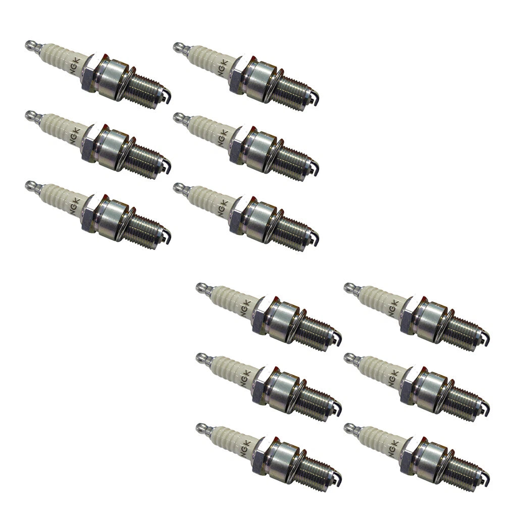 12X NGK Standard Series Spark Plug BR6EF for (3177)