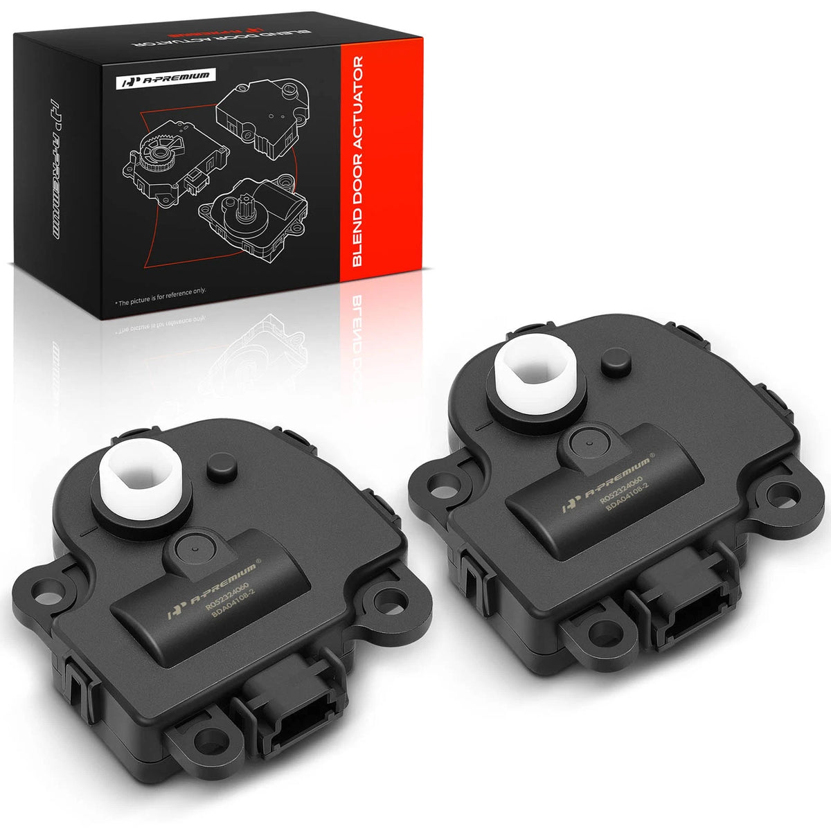 2X Air Door Actuator for Chevy Impala (2004–2013) | 604-108, 15844096, 22754988, 52409974, 15-73517