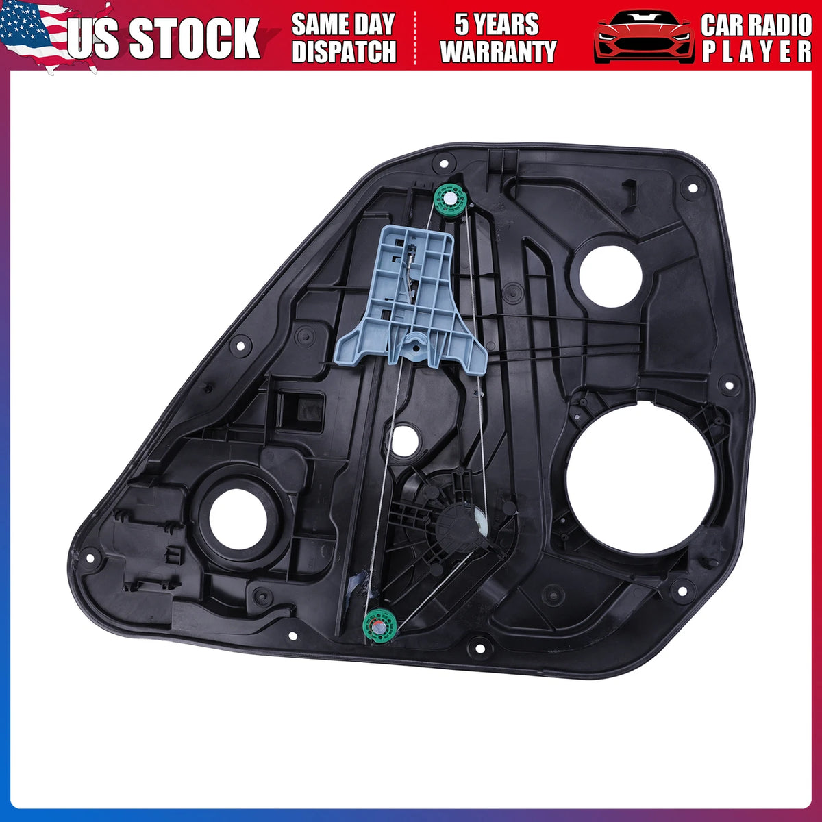 Rear Left Power Window Regulator for Hyundai Sonata (2014–2019) 83471-C1000, 83471-C2000