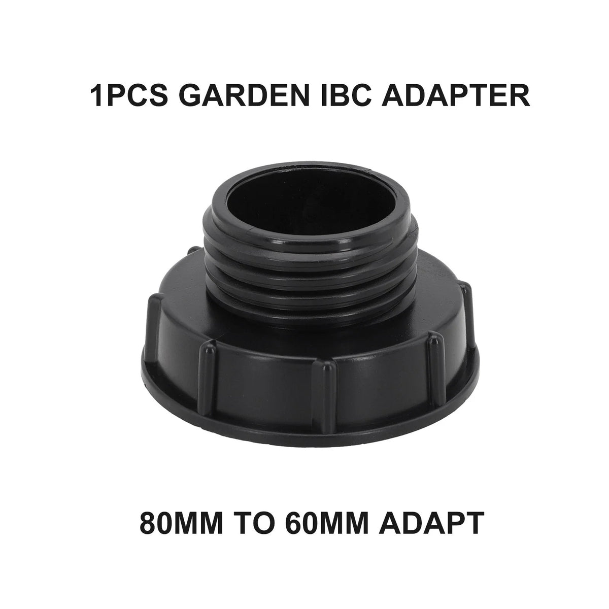 IBC-Adapter 80mm to S60x6 IBC-Tank Connector for IBC-Containers