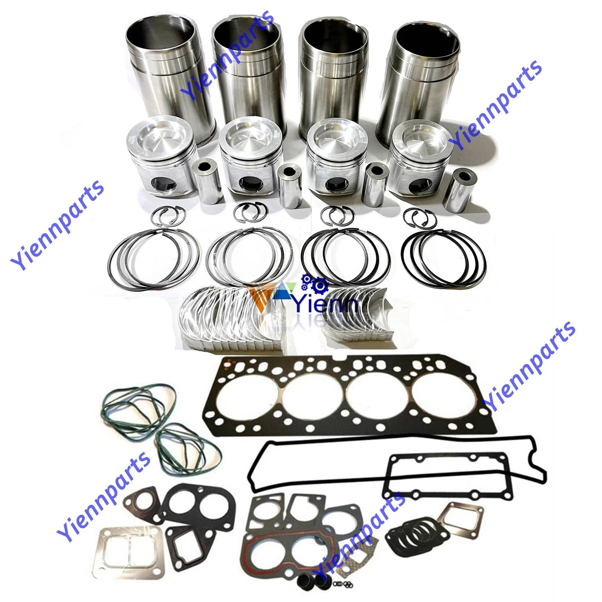 Overhaul Rebuild Kit 4045 4045HT072 for John Deere 210 310 310K Loader