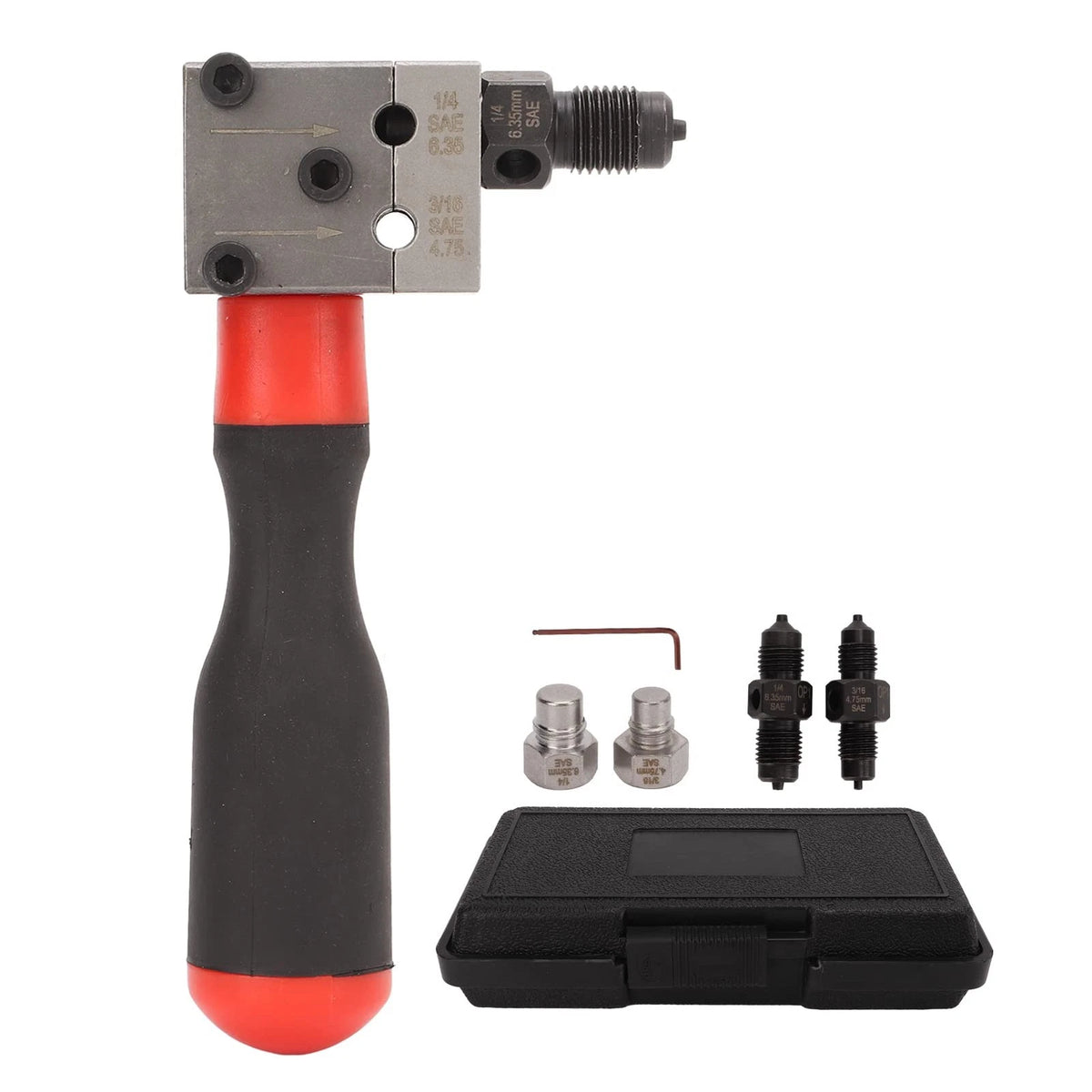 Flaring Tool Kit for Universal Tubing (3/16in, 1/4in)