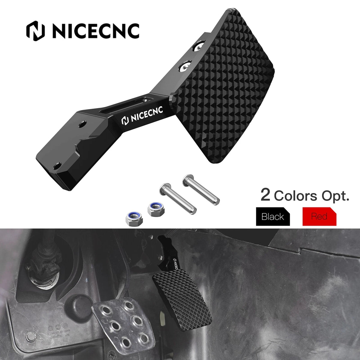 Throttle Pedal Extender for Can-Am Maverick X3 RR (2017–2023)