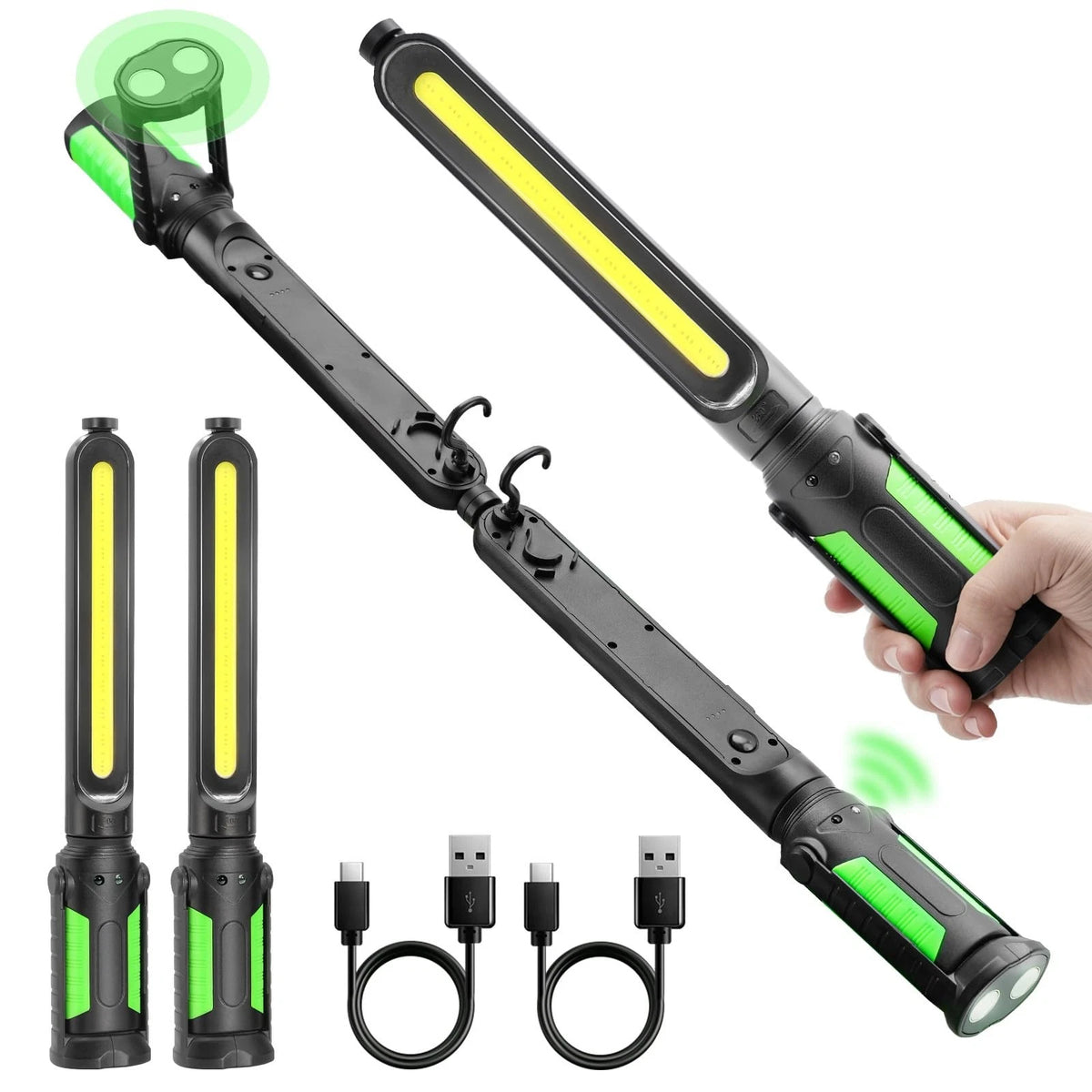 2X Rechargeable Magnetic Light Bar for Mechanic Use (2010–2023)