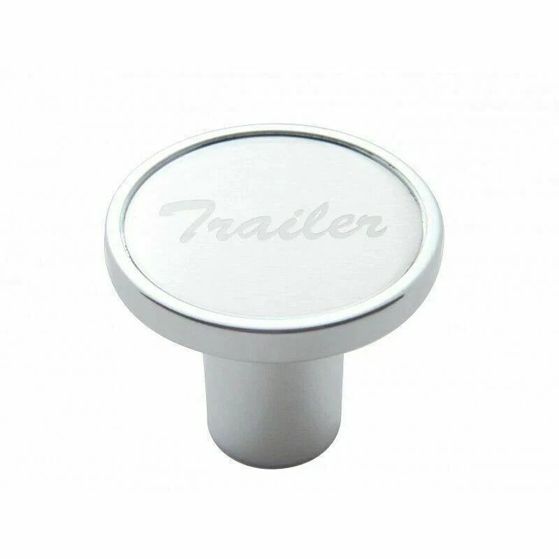 Air Brake Trailer Knob for (23022) Chrome Aluminum