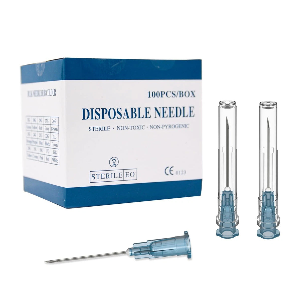 100 PCS 23 Gauge 1 Inch Needle for Industrial Dispensing