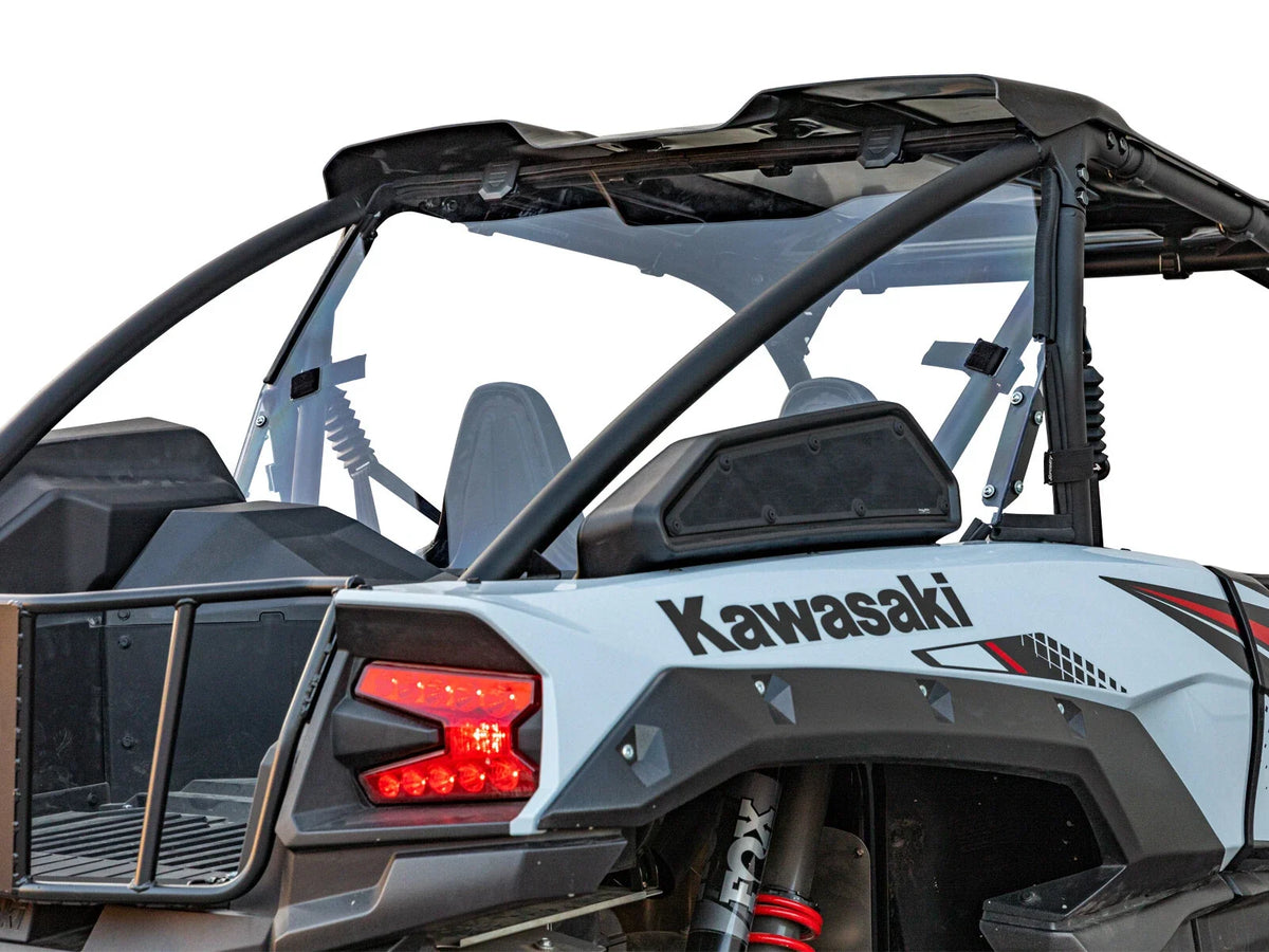 SuperATV Rear Windshield for Kawasaki Teryx KRX 1000 (2020–2023)