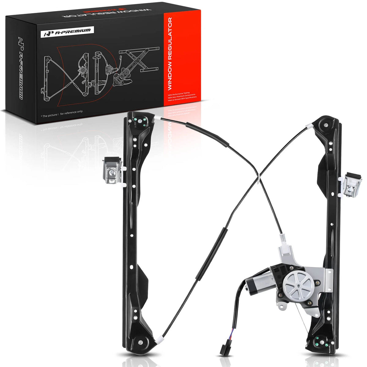 Front Driver Side Power Window Regulator w/Motor for Ford Focus (2008–2011) 8S4Z5423201BA, 751-228