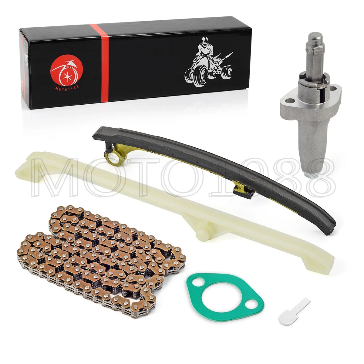 Tensioner Lift & Cam Timing Chain + Guide for HONDA Big Red MUV700 (2009–2013)