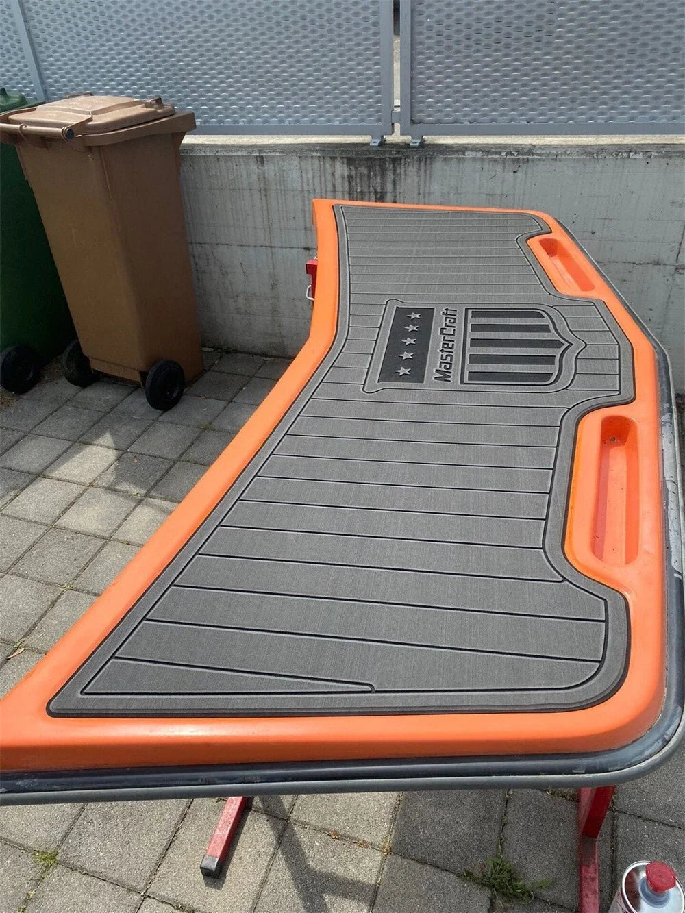 Swim Platform Pad for MasterCraft X-2 (2008) - EVA Foam Faux Teak Deck Mat