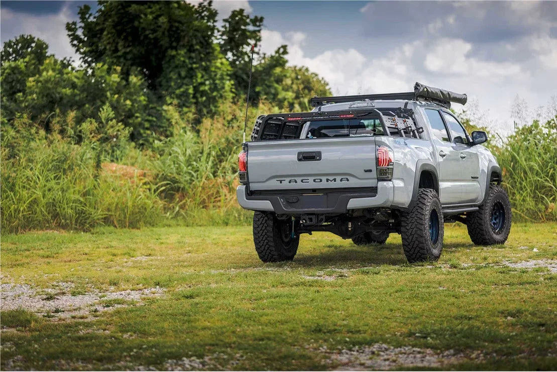 Morimoto XB LED Black Tail Lights Replacement for Toyota Tacoma (2016–2023)