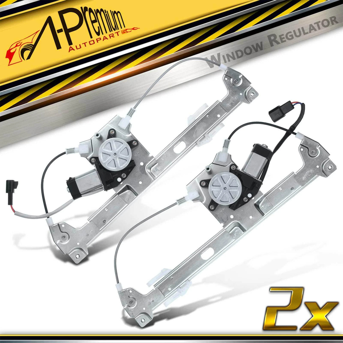 Power Window Regulator with Motor for Buick LaCrosse (2005–2009) 15880670, 15880669, 25788627, 25856542, 741-382, 741-383