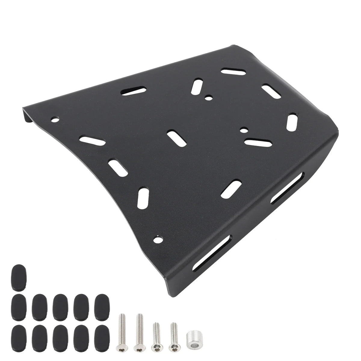 Aluminum Rear Carrier Top Rack Luggage Plate for Scrambler 400 (2023–2025)