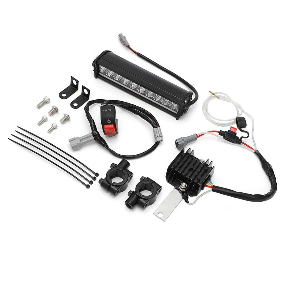 LED Light Bar Headlight Kit for Kawasaki KLX110 (2002–2009)