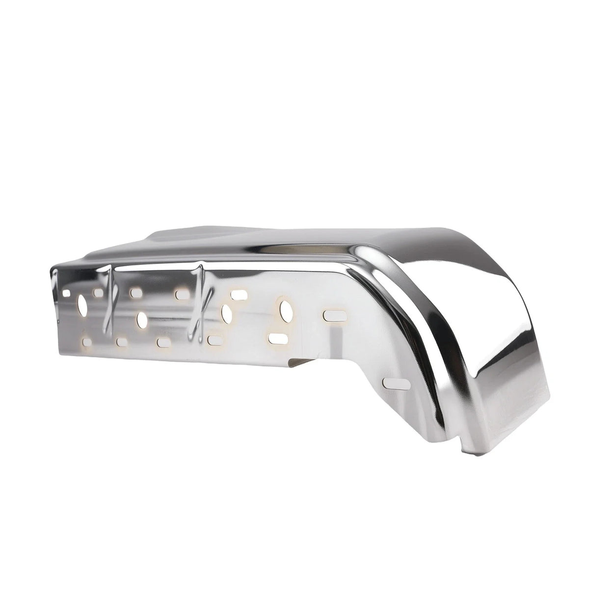 Set of 2 Left LH Chrome Rear Bumper End Caps for Ford F150 (2015–2020)