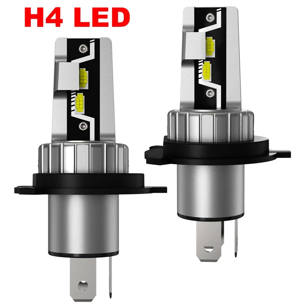 2X H4 LED Headlight Bulbs for NOVSIGHT (6500K, 10000lm)