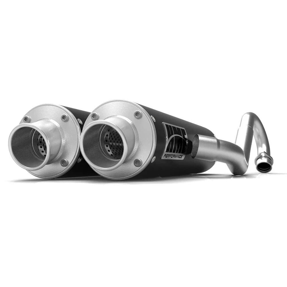 HMF Performance Series Black Dual Full System Exhaust for Can-Am Renegade 1000 (2012–2023)