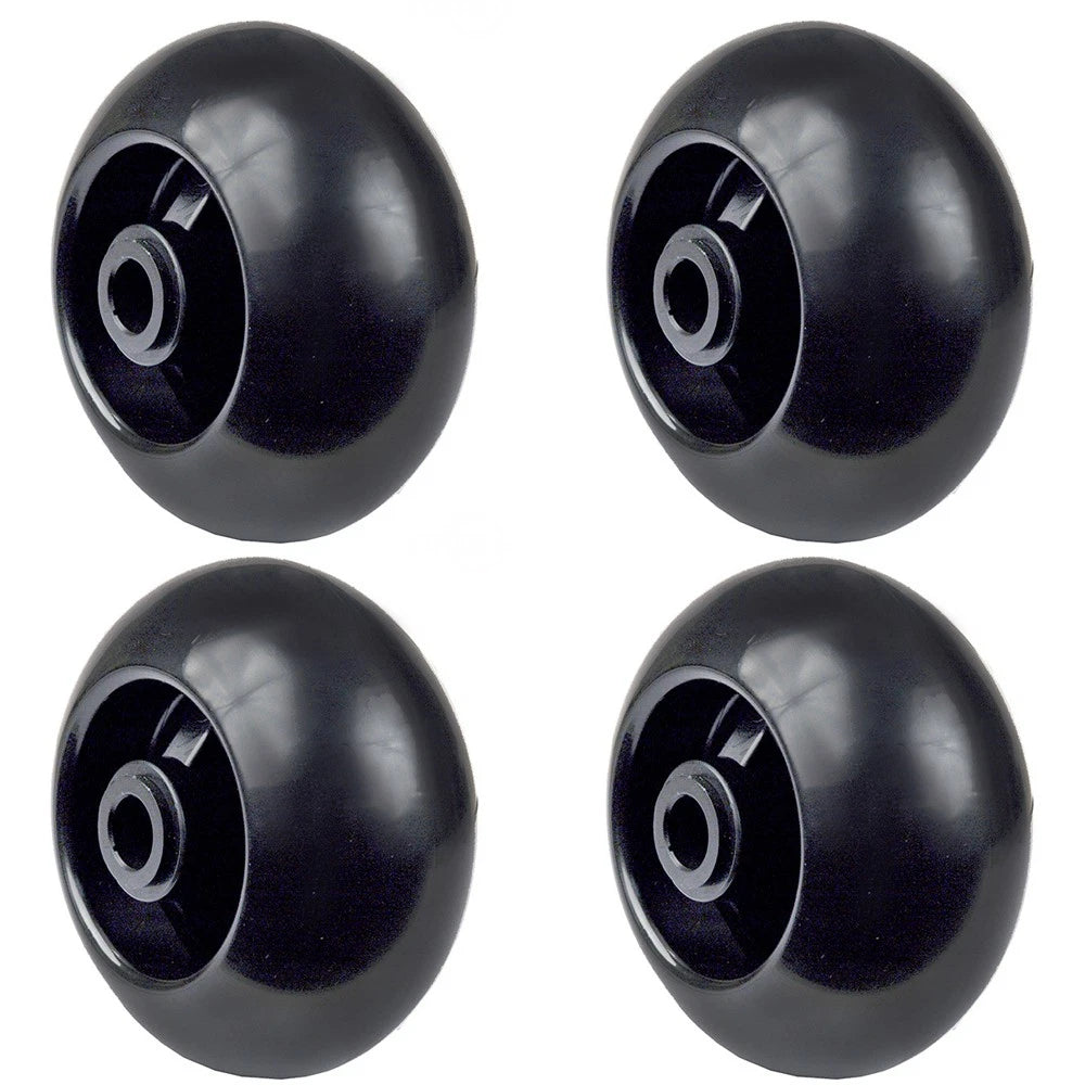 Set of 4 Mower Deck Wheels for Cub Cadet Tank M48 M54 M60 (48'' 54'' 60'')