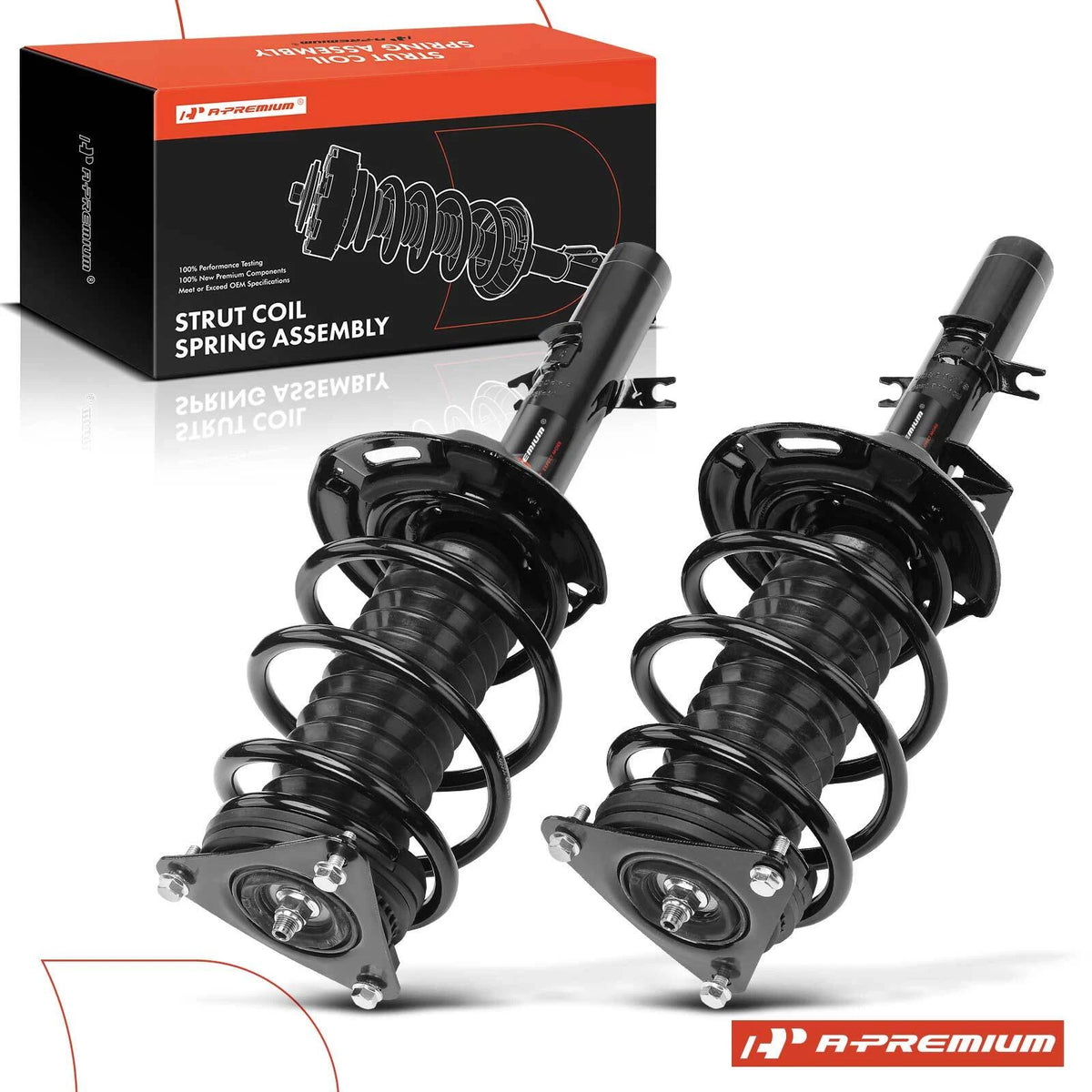 Front Struts w/ Coil Springs Assembly for Nissan Altima (2019–2022) E4303-6AM0A, E4302-6AM0A, E43036AM0A, E43026AM0A