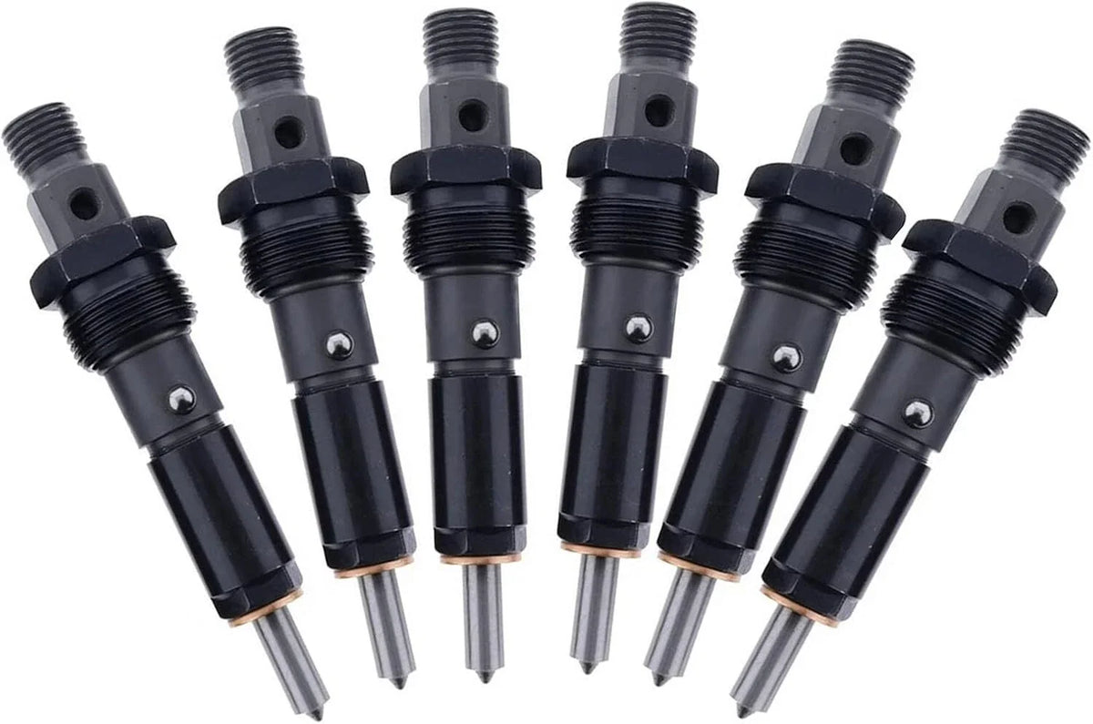 6PCS Fuel Injector 3802677 for Cummins 6BT5.9L Diesel Engine (1998–2002)