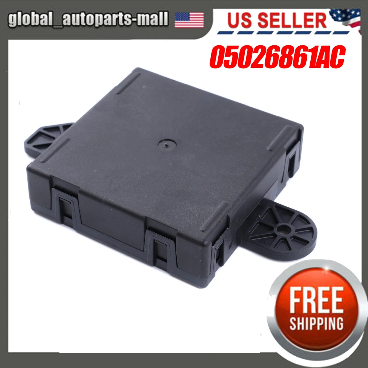 Front Left Driver Door Module for Dodge Chrysler 2008–2016 (P05026861AC)