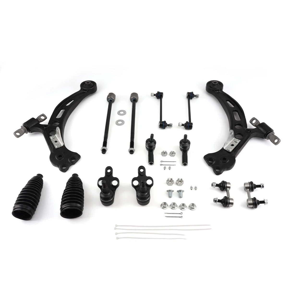 14pcs Front Lower Control Arm Tie Rod Boot Sway Bar Link for Toyota Avalon (1995–1996)