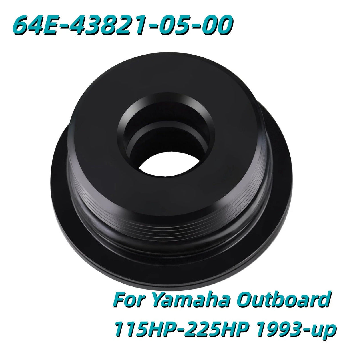 1x Screw Trim Cylinder Cap for Yamaha Outboard 115-225HP (1993–Present) 64E-43821-05, 48630-96J01