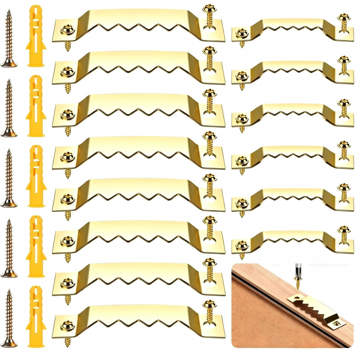 48 Pack Sawtooth Picture Hangers for Photo Frames