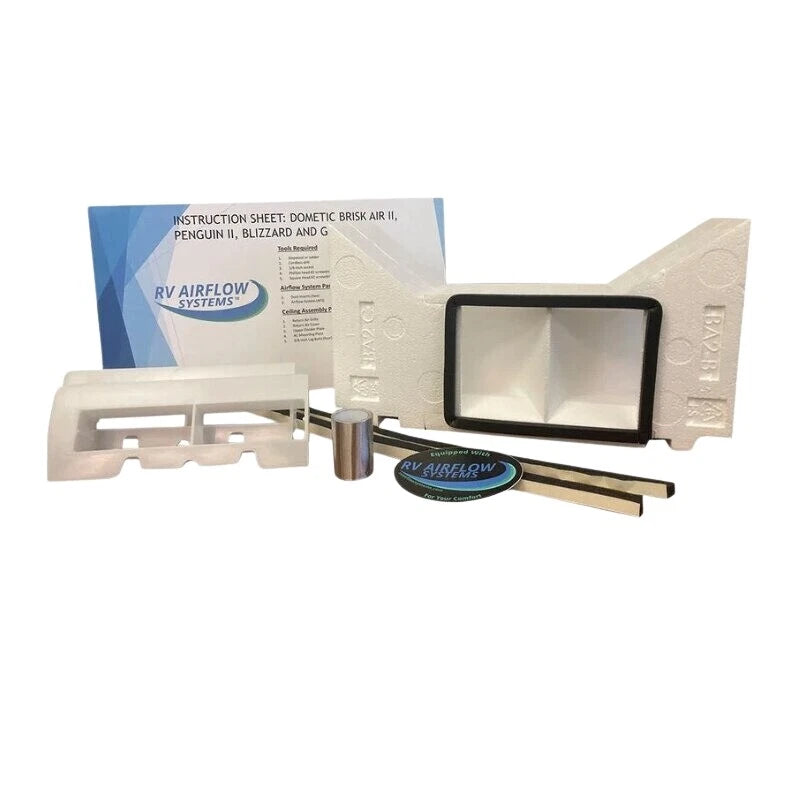 AC Components Kit for Dometic Brisk Air 2 Evo (RVAF-BAII-KIT, 07-8068)