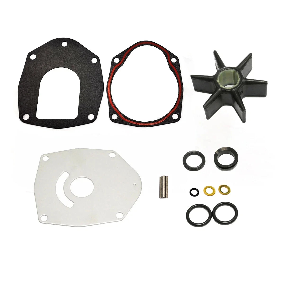 Water Pump Impeller Kit for Mercury Mariner 40/45/50/60 HP (1990–2023)