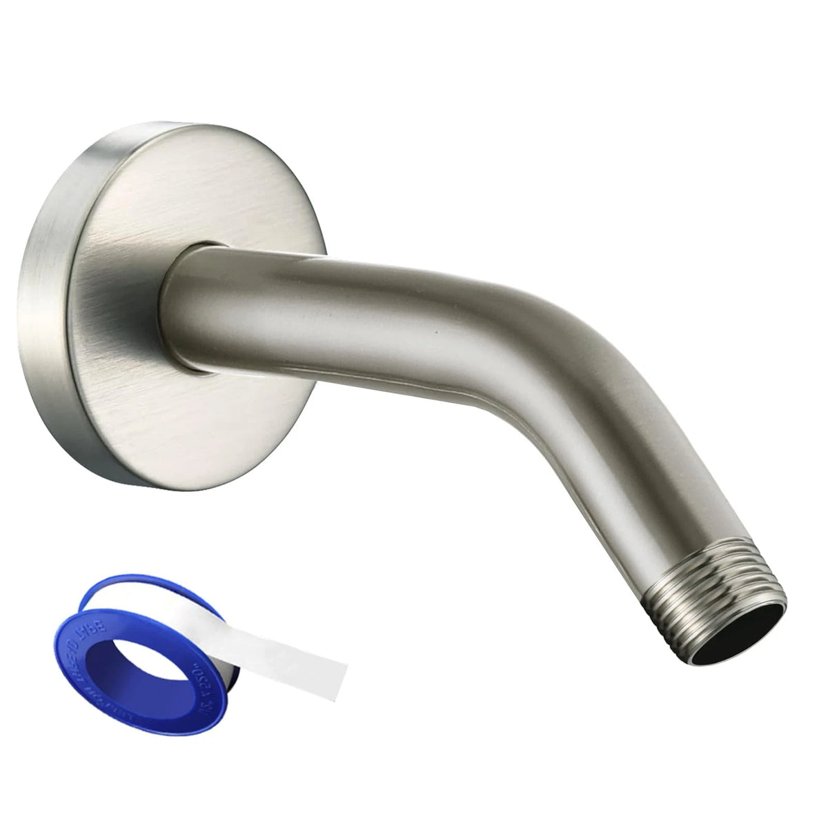 6 Inch Shower Arm with Flange for Voolan (No Part Numbers)