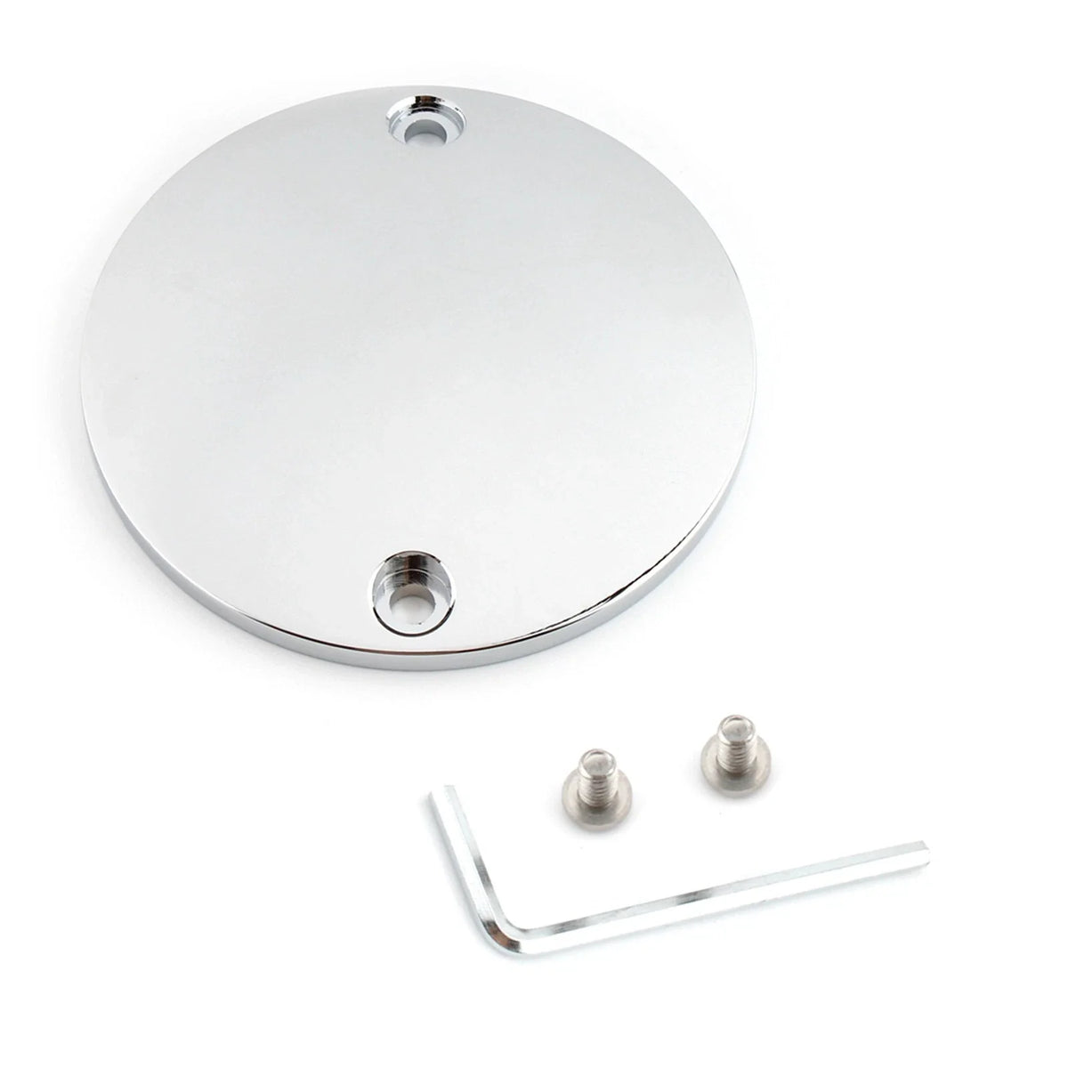 Domed Point Timing Ignition Timer Cover Chrome for Harley XL 883 1200 (1986–2003)