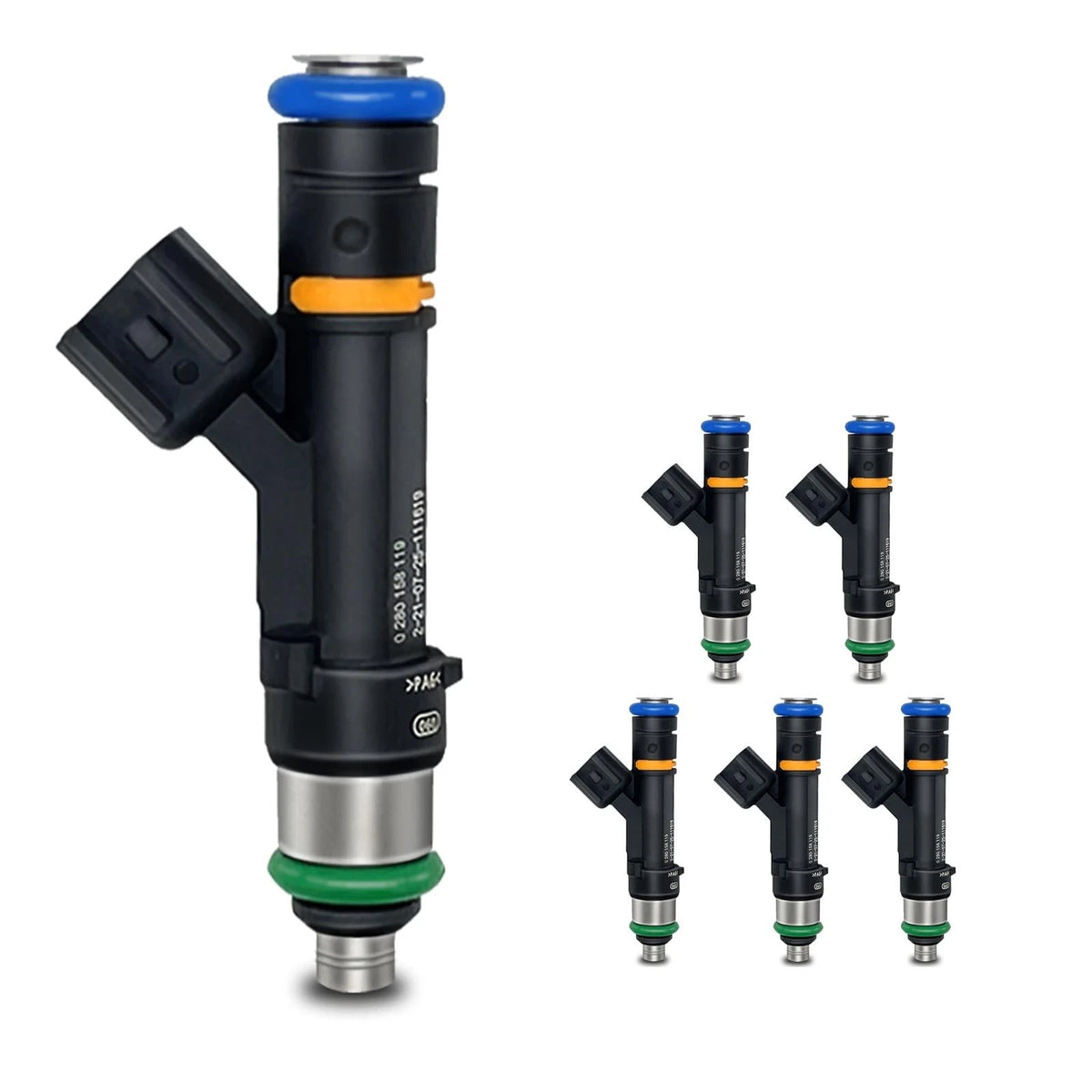 Fuel Injectors for Jeep Wrangler 3.8 (2007–2011) & Chrysler 3.3/3.8 Replacement