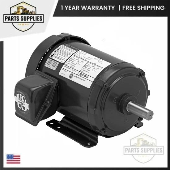 3-Phase 1 HP Motor for T1P2AH (208-230/460V)