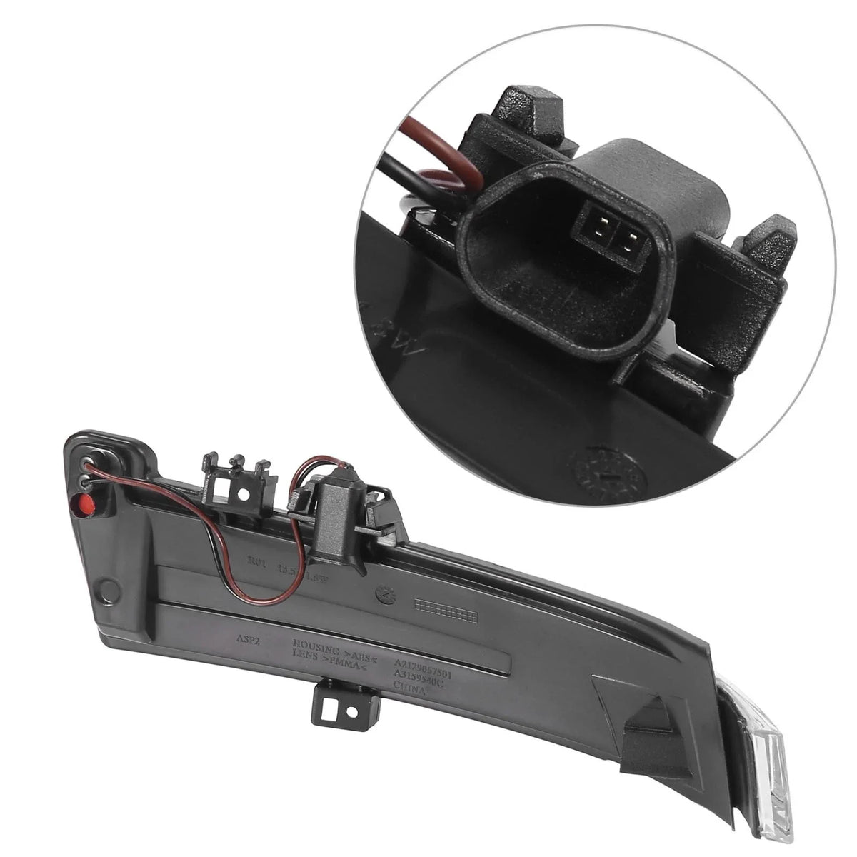 Right Side Mirror Turn Signal Indicator Light for Mercedes Benz W204 C204 W212 (2007–2015)