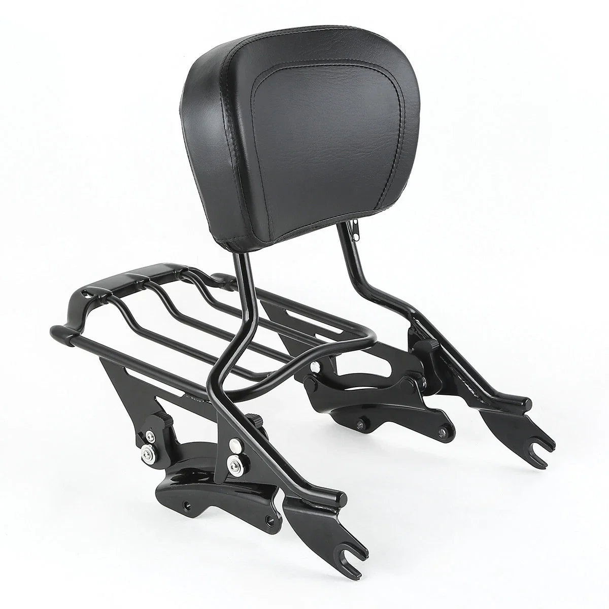 Sissy Bar Backrest Luggage Rack for Harley Touring Models (2014–2025)