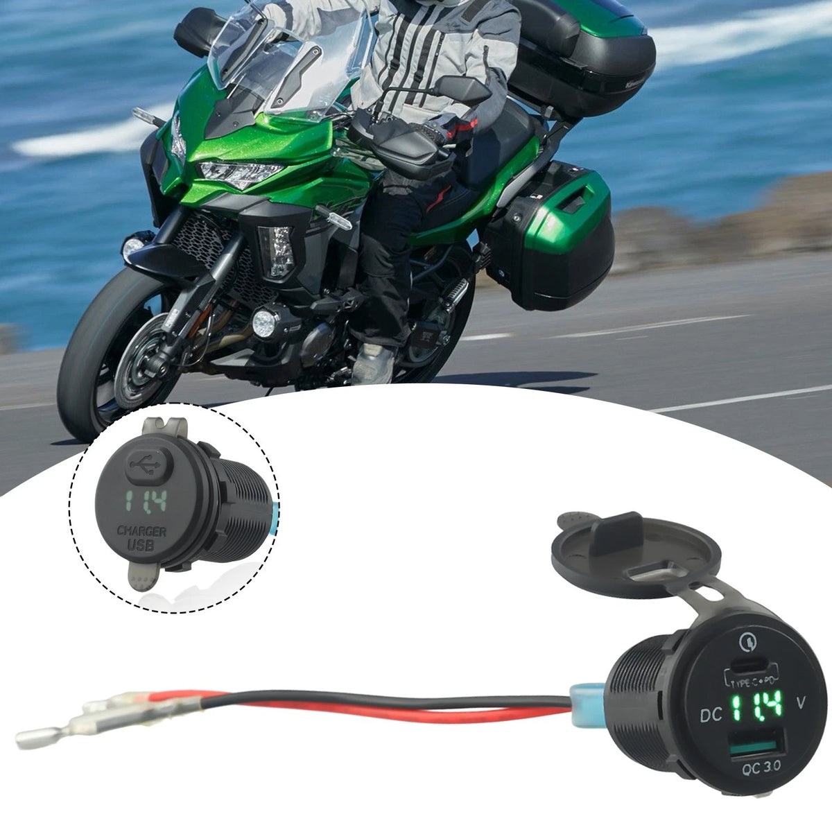 Fast Charger Relay for Ninja 400, Ninja 650 (2018–2020)
