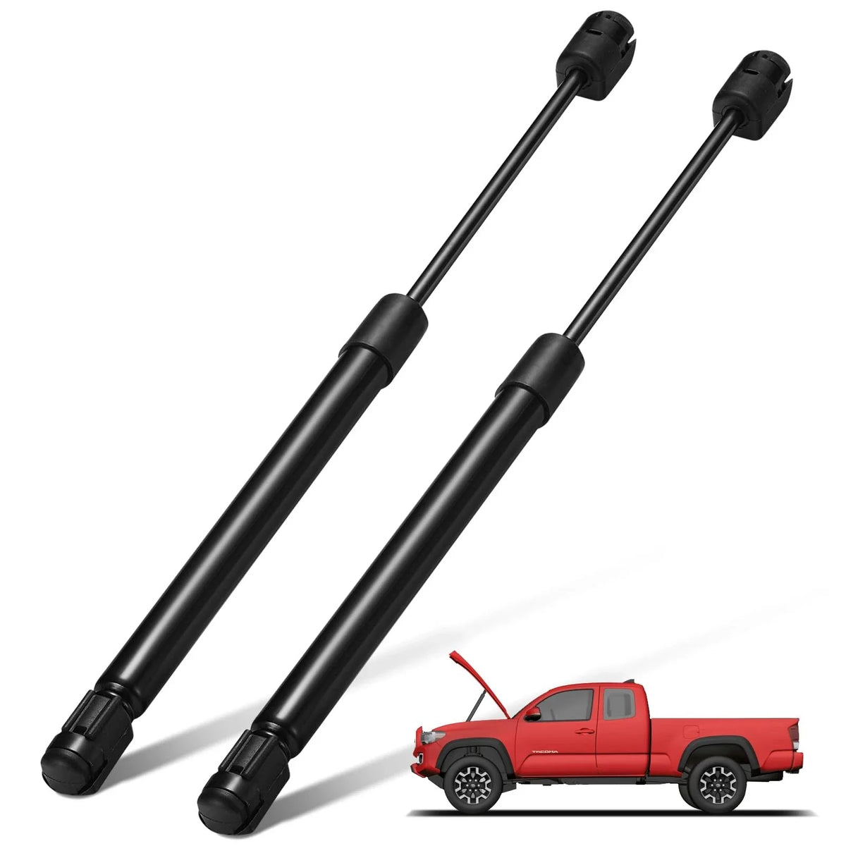 2pc Front Hood Lift Supports for Ford Explorer (2002–2010) - Gas Struts