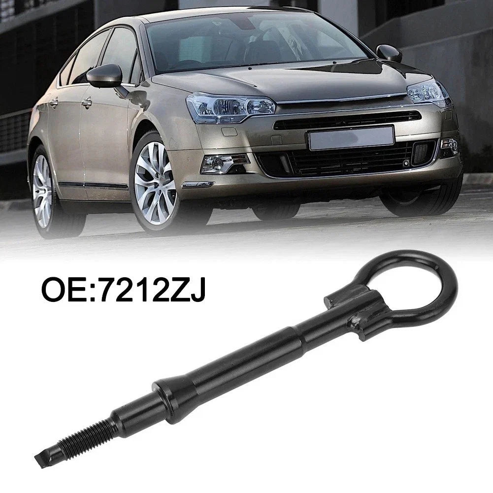 Tow Hook for Citroen Berlingo B9 (2008–2025) Metal Black Front Rear