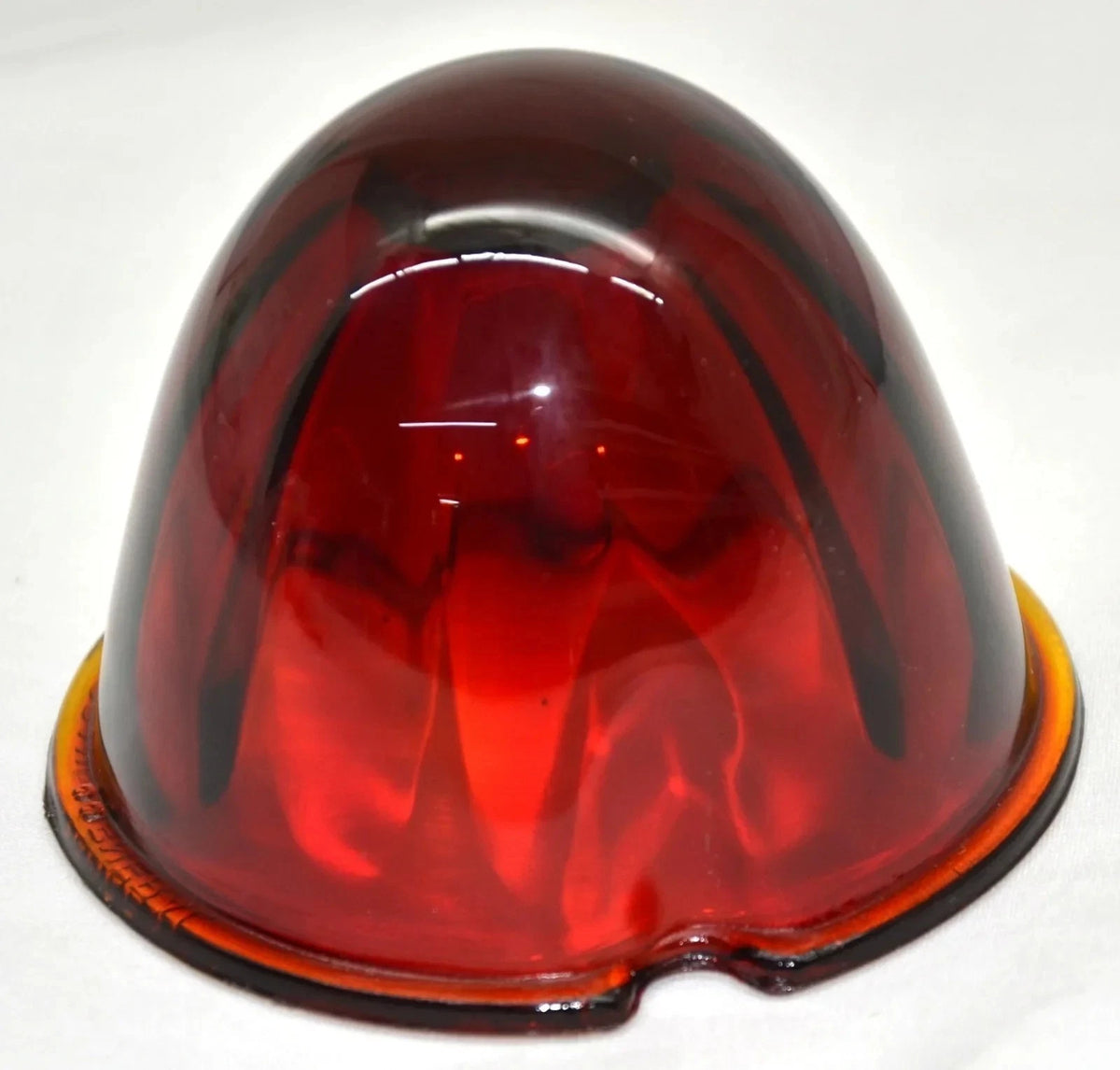 Watermelon Light Lens Red Glass for 3 1/2" OD Base (92805)