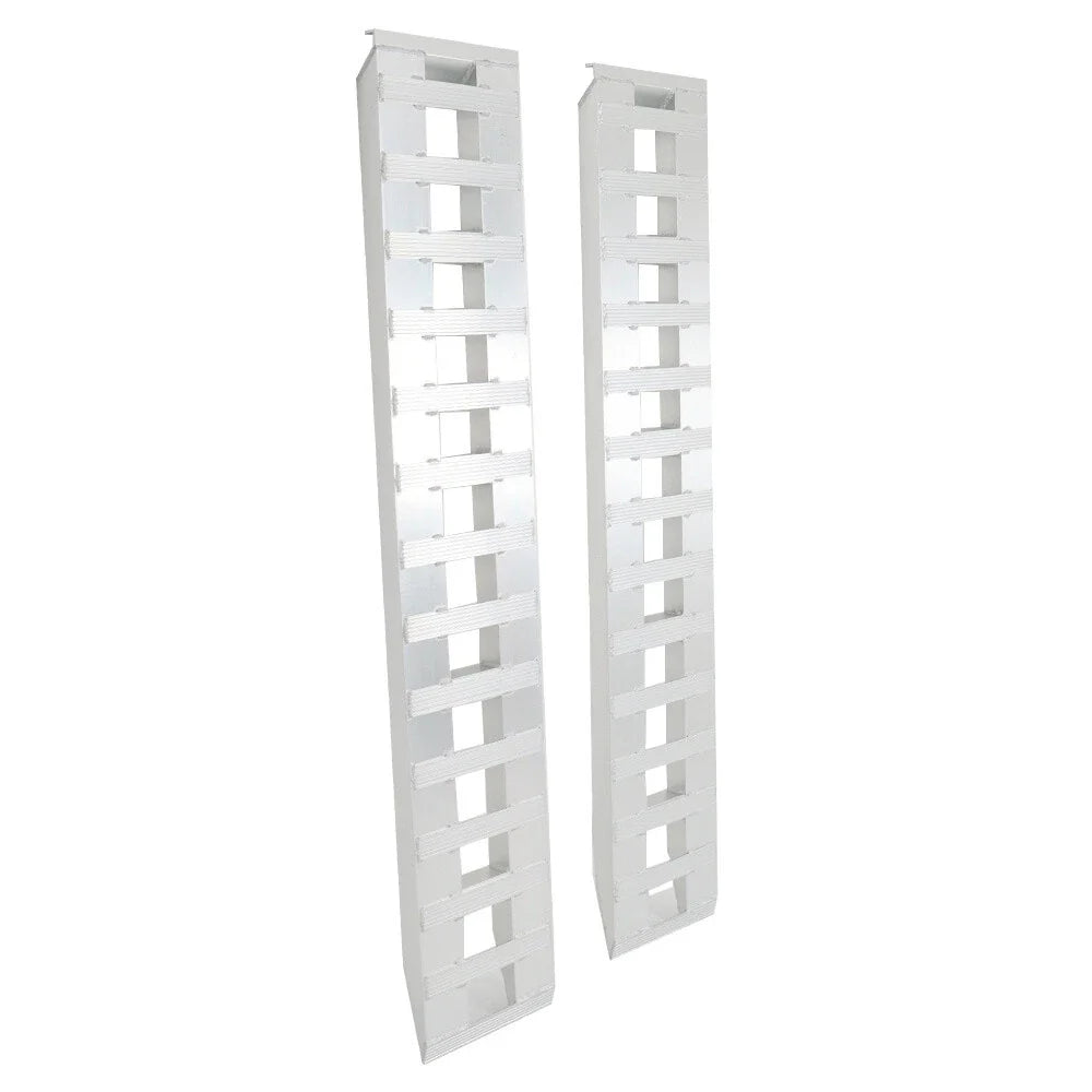 Set of 2 Aluminum Trailer Ramps 80"x15" 6000 LBS Capacity