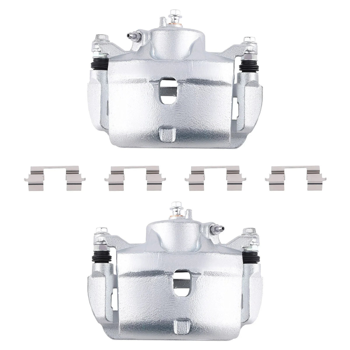 Pair Front Brake Calipers w/Bracket for Honda Accord (2003–2007) SLB19830