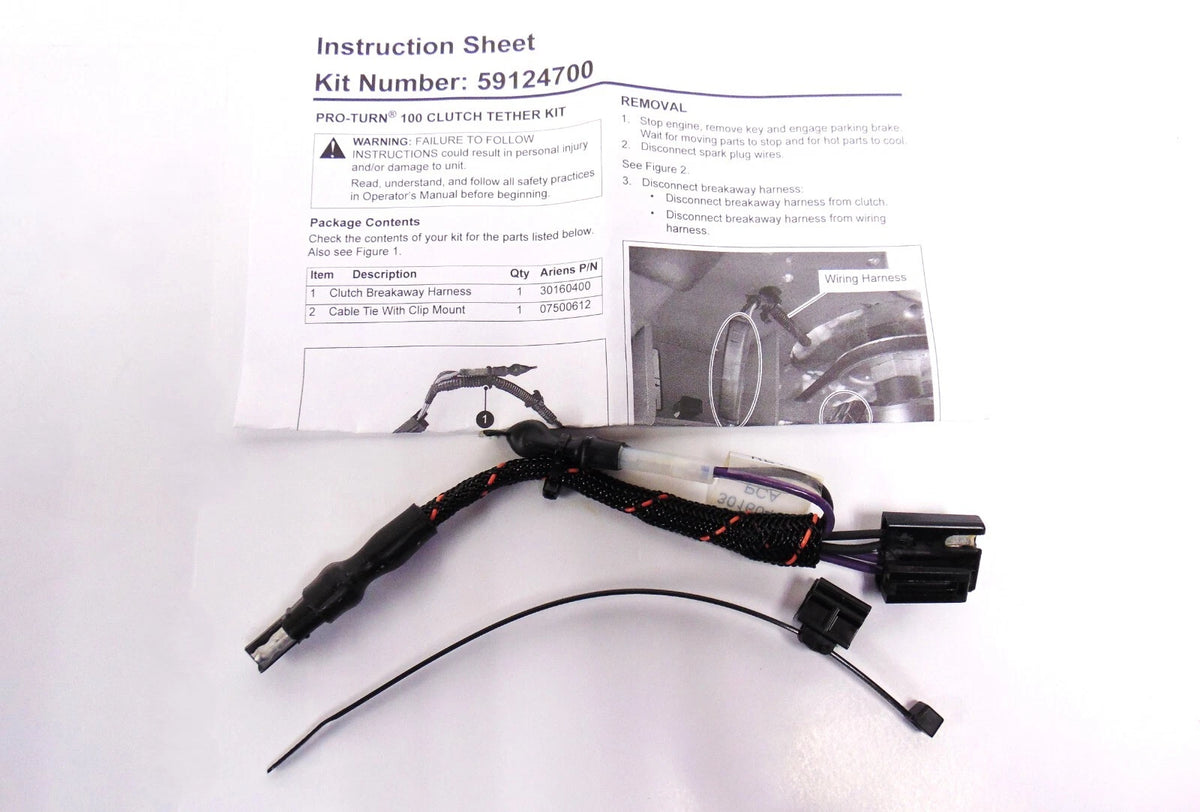 Clutch Tether Kit for Gravely Lawn Mower (OEM)