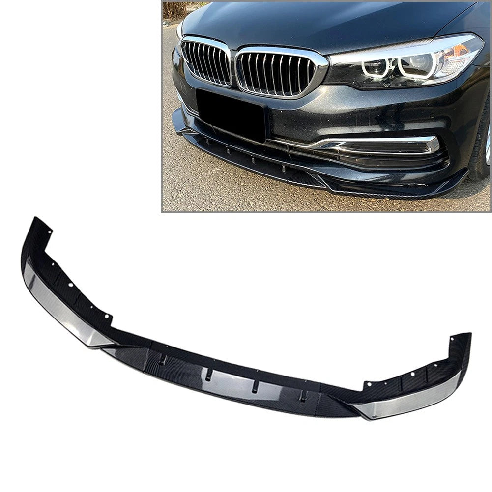 Front Bumper Lip Spoiler Splitters for BMW 5 Series G30 (2017–2020)