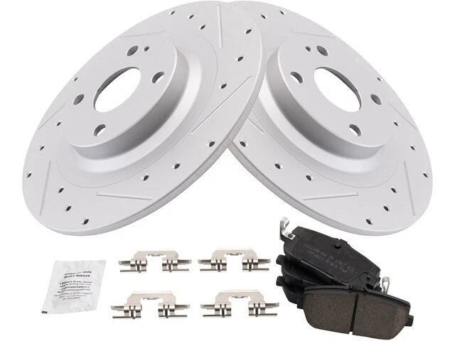 Brake Pad and Rotor Kit for Mazda MX5 Miata (2016–2019) 45671BTNV