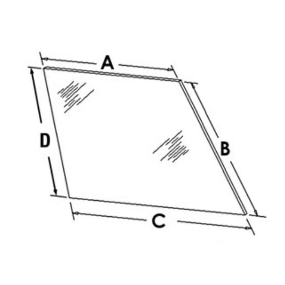 Rear Glass for 7000 7010 7020 7030 7040 7045 7050 7060 7080 7580 8550